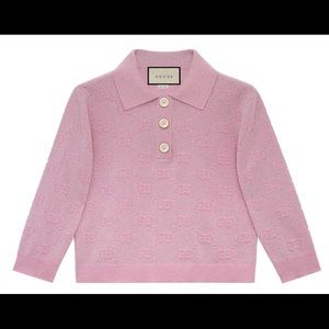 Gucci Metallic Polo T-Shirt